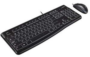 Logitech MK120 Kabelgebundenes Set mit Tastatur und Maus für Windows, US QWERTY- - Bild 1 von 7