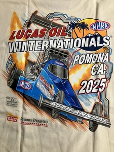 NHRA DRAG RACING OFFICAL 2025 WINTER NATIONALS natural  EVENT T SHIRT  SIZE 3X - Picture 1 of 4