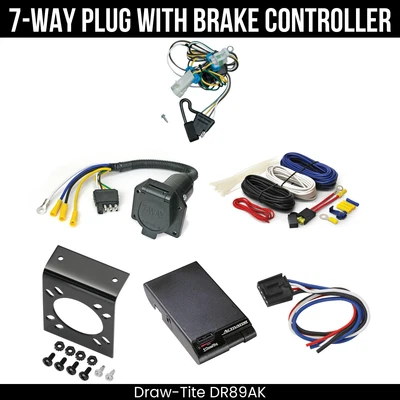 DrawTite 7-полосный проводной тормоз для 98-04 Chevy S10 GMC Sonoma 98-00 Hombre - Изображение 1 из 4