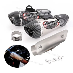 For Suzuki GSXR1000 2012-2025 Exhaust Tips Mid Link Pipe 51mm Silencer Muffler - Picture 1 of 11