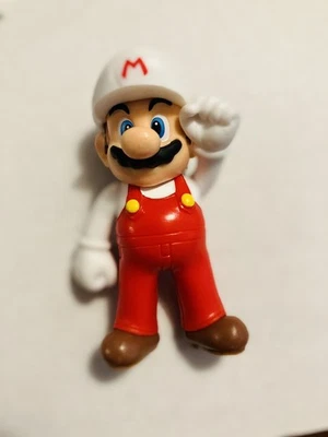 World of Nintendo Fire Mario action figure.  - Image 1 of 3