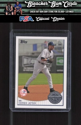 2009 Topps Yankee Stadium Opening Day 1 Derek Jeter - Image 1 of 2