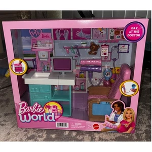 Mattel Barbie Day at the Doctor Spielset (Neu mit Etikett) - Bild 1 von 2