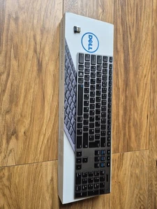 DELL WK717 Premier Wireless Cordless Bluetooth Keyboard UK Layout with dongle - Picture 1 of 19