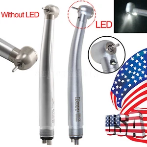 Dental High Speed /LED E-Generator Handpiece Push Button 2HOLE/4HOLE fit NSK udm - Picture 1 of 58