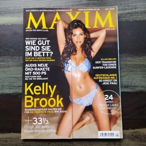 ♡ Maxim 05/2008, Kelly Brook, Männermagazin, Style, Erotik, Zeitschrift - Bild 1 von 3