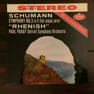 Schumann Symphony No. 3 "Rhenish" Paray Mercury Living Presence FR1/FR2 1958 VG+ - Picture 1 of 5