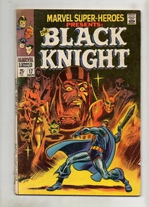 Marvel Super-Heroes #17 ORIGIN & 1ST SOLO BLACK KNIGHT G/VG 3.0 ETERNALS 1 Movie - Picture 1 of 2