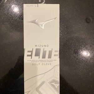 Mizuno Elite Guanto da Golf Uomo Sinistro Taglia Cadetto Large (Per Destro) Confezione da 4 - Foto 1 di 5