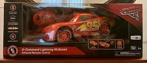 Disney Pixar Cars 3 U-Command Lightning McQueen Infrared Remote Control Car NEW - Picture 1 of 1