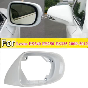 White RIGHT Side Mirror Frame for Lexus IS250 IS300 IS350 2008 2009 2010 2012 - Picture 1 of 4