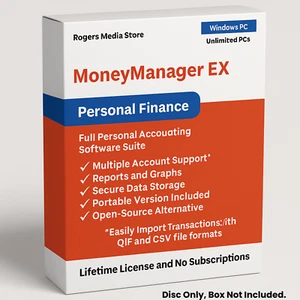 Money Manager Ex - Personal Accounting, Banking And Budgeting Software | CD - Picture 1 of 7