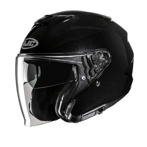 HJC CASCO JET I31 I 31 NERO LUCIDO CASQUE HELMET HELME - Imagen 1 de 1