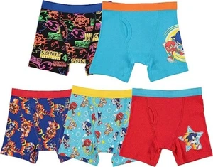 SonicThe Hedgehog Boys' 5-Pack Boxer Briefs Multipacks - Picture 1 of 2