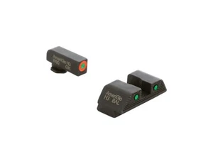 AMERIGLO Trooper Series - Three-Dot Green Tritium Design Set Front Outline... - Picture 1 of 4