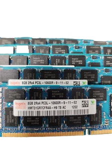 LOT OF 5 8GB Hynix 2Rx4 PC3L-10600R HMT31GR7CFR4A-H9 FAST SHIPPING - Picture 1 of 2