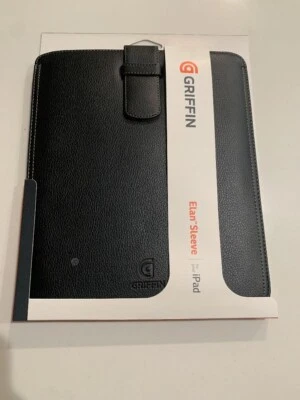 Griffin Elan Black Padded Sleeve for  Apple iPad's 1st 2nd 3rd 4th Gen - Image 1 of 2