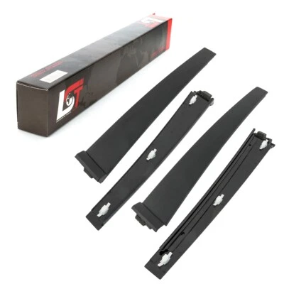 4x Revêtement Porte Montant B Complet Kit Avant Arrière pour Ford Fusion - Photo 1/4