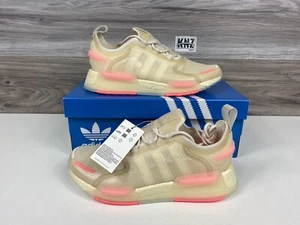 *NEW RELEASE Women's Adidas NMD_V3 'Wonder White' Peach | size 9 | GX5785 - Picture 1 of 10