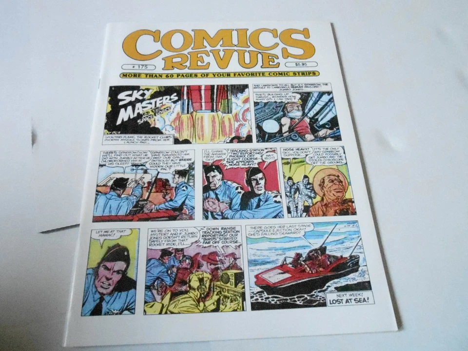 #175 COMICS REVUE comic strip magazine (UNREAD - NO LABEL ) SKY MASTERS - Image 1 of 1