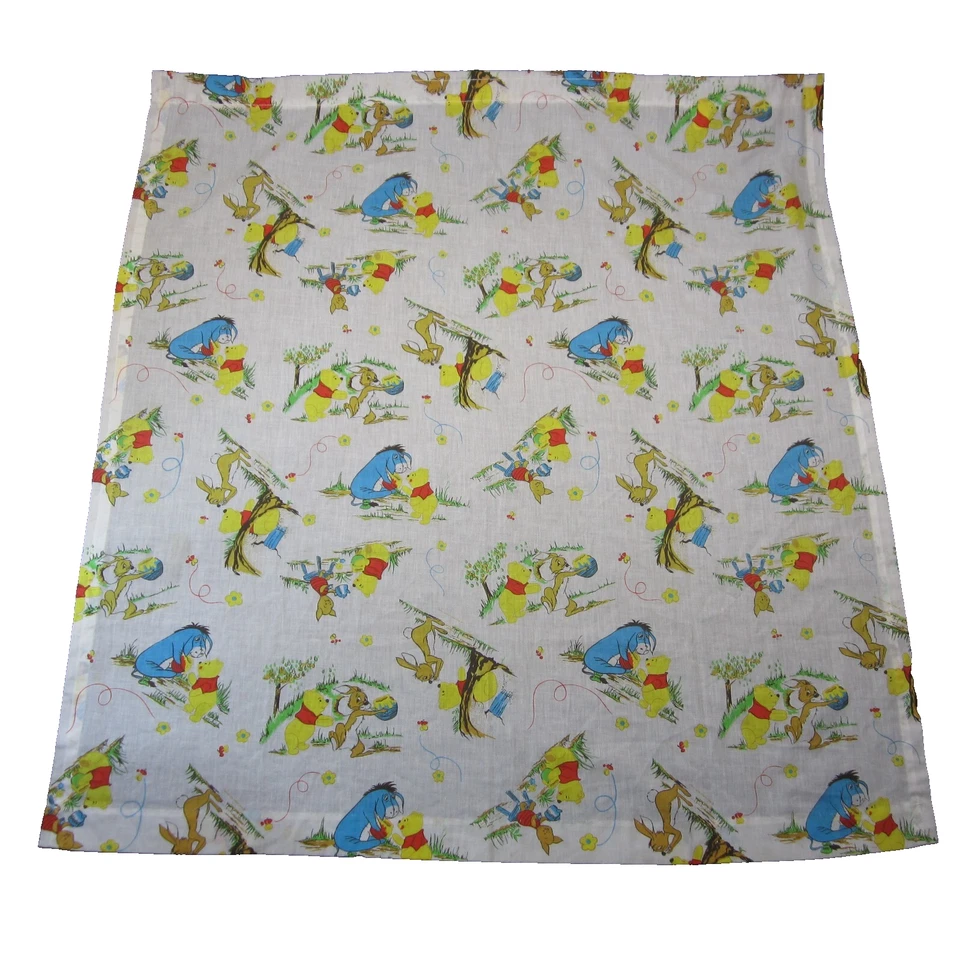 Panel de cortina de colección Disney Winnie the Pooh decoración de guardería Perma-Prest Eeyore 42x45 Foto 1 de 4