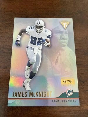 2001 Pacific Private Stock Titanium #68 James McKnight Premiere Date #/99 - Image 1 of 2
