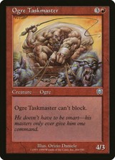 FOIL Ogre Taskmaster | MtG Magic Mercadian Masques | English | Near Mint