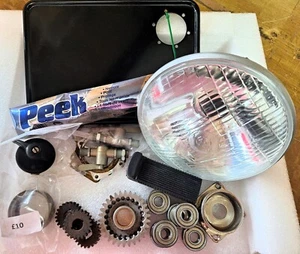 Garagenräumung Restposten Oldtimer Motorrad Bits #10 gut für Autojumble - Bild 1 von 8