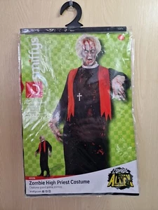 Smiffys Costume Zombie Alto Sacerdote, Nero (Taglia L-XL) - Foto 1 di 3