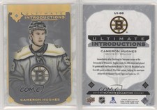 2019-20 Upper Deck Ultimate Collection Introductions Cameron Hughes Rookie RC