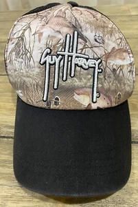 Men's Guy Harvey Cap Fishing Camo Mesh One Size Adjustable Hat - Picture 1 of 6