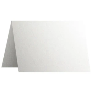 Curious Metallic - Ice Silver - 5 x 7" Blank Greeting Cards - 25 per Pack - Picture 1 of 2