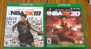 XBOX ONE NBA 2K19 AND 2K20 - Picture 1 of 1