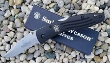 Smith & Wesson Folding Knife 3.7" Blade "Cuttin Horse" CH008SER