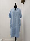 Kit And Kaboodal  MADE IN ITALY Mid Blue  Midi Dress. XL CHEST 52INCHES. 