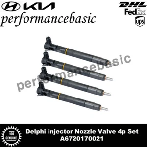 New A6720170021 Delphi injector Nozzle Valve 4pc for Ssangyong EURO6, KORANDO C - Picture 1 of 2