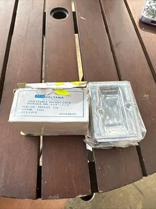 Deltana SDPA325 U26 3.25 x 2.25 in. Passage Adjustable Pocket Lock - Vintage - Picture 1 of 5