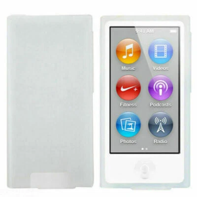 Silicone Soft Skin Case Cover for Apple iPod Nano 7th & 8th Generation - 7Colors - Image 1 of 2