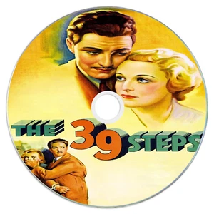 The 39 Steps (1935) Public Domain Film Supplied On DVD Free UK Postage - Picture 1 of 2