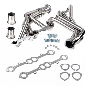 Stainless Manifold Headers Fit 64-74 Chevy 283/302/305/307/327/350/400 Enginesdv - Picture 1 of 8