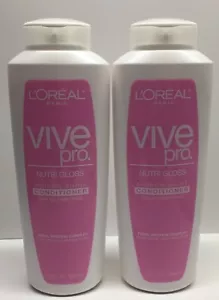 L'Oreal Vive Pro Nutri Gloss Mirror Shine CONDITIONER Pearl Protein 13oz Loreal - Picture 1 of 4