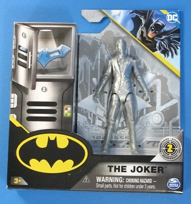 Figura de acción DC The Joker Metallic Rebirth 3,75" 2023 Batman Spin Master Comics Foto 1 de 4