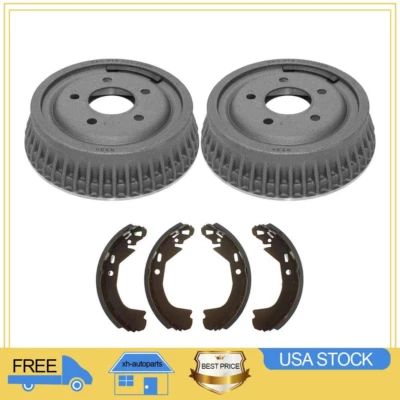 Rear Kit Brake Drums & Brake Shoes For 1993 Buick Century High Performance XH - Image 1 of 4