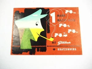 1Mann macht alles mit Güldner Schlepper + Kratzenberg Gerätereihe Prospekt 1955 - Bild 1 von 5