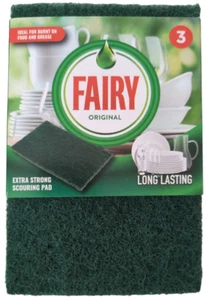 3 x Fairy Original extra starke Scheuerpads für langanhaltendes Scheuern - Bild 1 von 1