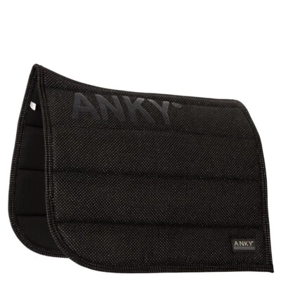 BIEMAN DE HAAS BR BR Anky Saddle Pad Dressage shiny schwarz oder weiss, sehr glitzernd! UVP 79,90€