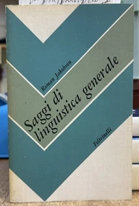 (Linguistica) R. Jakobson - SAGGI DI LINGUISTICA GENERALE - Feltrinelli 1980 - Imagen 1 de 1