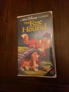 The Fox and the Hound VHS 2041 Black Diamond Walt Disney Original Classic 1994 - Picture 1 of 3