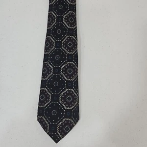 Cambridge Classics Herren Krawatte klassisch mehrfarbig blau 60" Hergestellt in den USA 100 % Seide - Bild 1 von 8