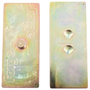 Forge Rear Axle Relocation Plates For Volkswagen / VW Caddy MK3 2004-2011 FMAOP1 - Picture 1 of 4